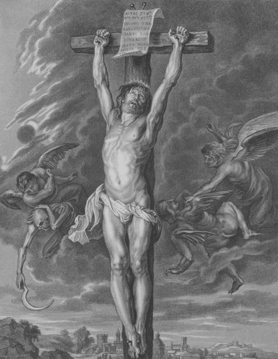 The Crucifixion, St Matthew 27, Verse 30-54 by Peter Paul after Rubens